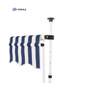 Balcón impermeable protección retráctil gota brazo pinza Patio toldo - Product Image 2