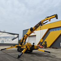 Obtenez un prix de gros pour une grue araignée sur chenilles de 8 tonnes pour le levage de charges