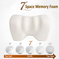 Oreiller de cou de voiture pour appui-tête de siège Soulagement de la fatigue de conduite, confort et soutien de votre cou, oreiller de cou ergonomique en mousse à mémoire de forme