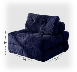 Chesterfield Hiện Đại <span class=keywords><strong>Sofa</strong></span> Đặt Hình Chữ Nhật Có Thể Gập Lại Phòng Khách Nén Bọt Ngủ Chuyển Đổi <span class=keywords><strong>Sofa</strong></span> Giường Vải Gối - Product Image 4