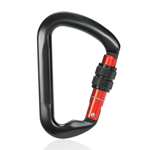 Mousqueton de porte à vis JRSGS UIAA 30kN pour l'activité d'escalade mousqueton en aluminium mousqueton S7112B - Product Image 6