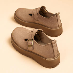 2026 New Spring Autumn Women's Trendy Casual Shoes Thick Bottom <b>Slip</b>-on Lazy Shoes - Product Image 2