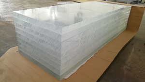 Precio de fábrica Hoja de acrílico barata 3mm 4mm 5mm transparente 2M X 3M Hoja transparente de acrílico fundido para corte por láser - Product Image 3