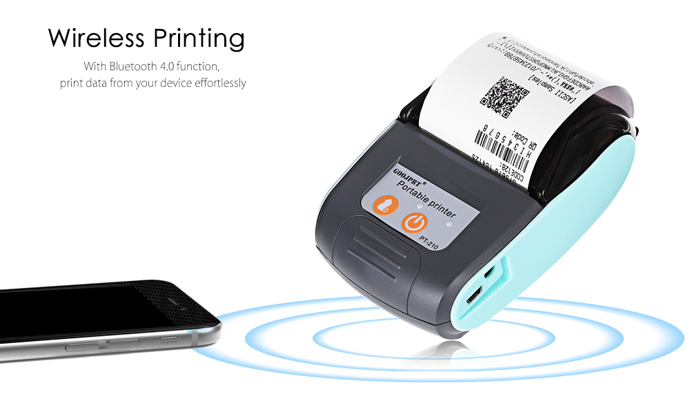 58mm mini Thermal  Portable android tablet mobile printer