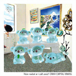 Accesorios de Micropaisaje Navideño, Mini Figura de Resina de Ballena y Pulpo Pintada a Mano, Adorno de Animales Marinos para Jardín - Product Image 3