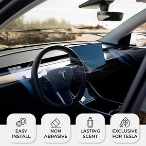 Penyegar Udara Mobil Dirancang untuk Tesla Model <span class=keywords><strong>3</strong></span>/Y, Diffuser Aroma Klip Ventilasi, Termasuk <span class=keywords><strong>2</strong></span> Aroma Tahan Lama - Product Image 4