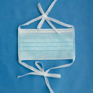 Masker Wajah bedah 3 lapis medis bersirkulasi grosir kustom efisiensi Filter standar 99% masker medis sekali pakai - Product Image 6