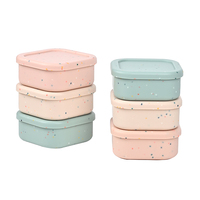 Boîtes à lunch en carton personnalisées, étanches, avec joint en silicone, boîtes à confettis, boîtes à repas pré-cuits, contenants alimentaires, boîtes de rangement pour collations pour enfants
