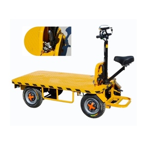 Camión de Plataforma Metálica Móvil de Cuatro Ruedas, Capacidad de Carga de 800-1000 kg, OEM para Carga - Product Image 1