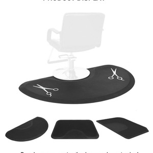 Cojín Redondo Impermeable Antifatiga para Silla de Barbería Z, Tapete Cuadrado Antifatiga para Silla de Salón - Product Image 4