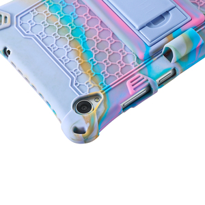 Verstärkte versteckte Halterung Schutzhülle Tablet Case Cover Shell Weiche Silikon hülle für Lenovo Tab M8 8 "TB-8705F <span class=keywords><strong>8505F</strong></span> - Product Image 4