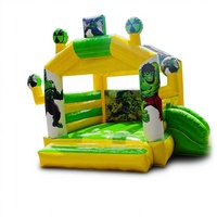 Trampoline gonflable commercial personnalisé pour enfants, motif dessin animé, écologique, en PVC Beleqi, vente directe usine, pour parcs d'attractions