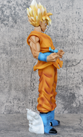 Figurines d'action 30CM PVC modèle jouets cadeaux dessin animé japonais Dragons Super bleu statut pour la décoration Saiyan Sun Goku