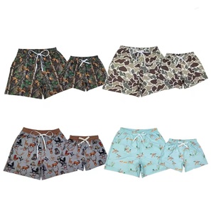 Abbigliamento Coordinato per Famiglia, Costume da Bagno Mimetico per Caccia al Cervo, Pantaloncini per <span class=keywords><strong>Papà</strong></span> e Bambino - Product Image 1