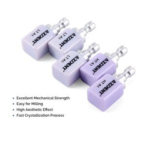 5PCS <strong>Lithium</strong> <strong>Disilicate</strong> C14-RC Dental Glass Ceramic <strong>Blocks</strong> /CAD <strong>Blocks</strong> - Product Image 3