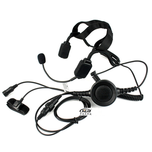 Hai cách <span class=keywords><strong>Radio</strong></span> sọ xương dẫn Mũ bảo hiểm tai nghe với Mic cho Motorola mototrbo p8668i/dp4801 - Product Image 1
