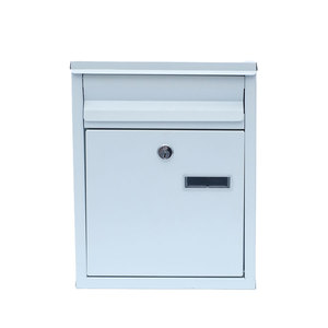 Buzón retro moderno Diseño <span class=keywords><strong>antiguo</strong></span> con función de bloqueo de llave Hecho de metal duradero - Product Image 1