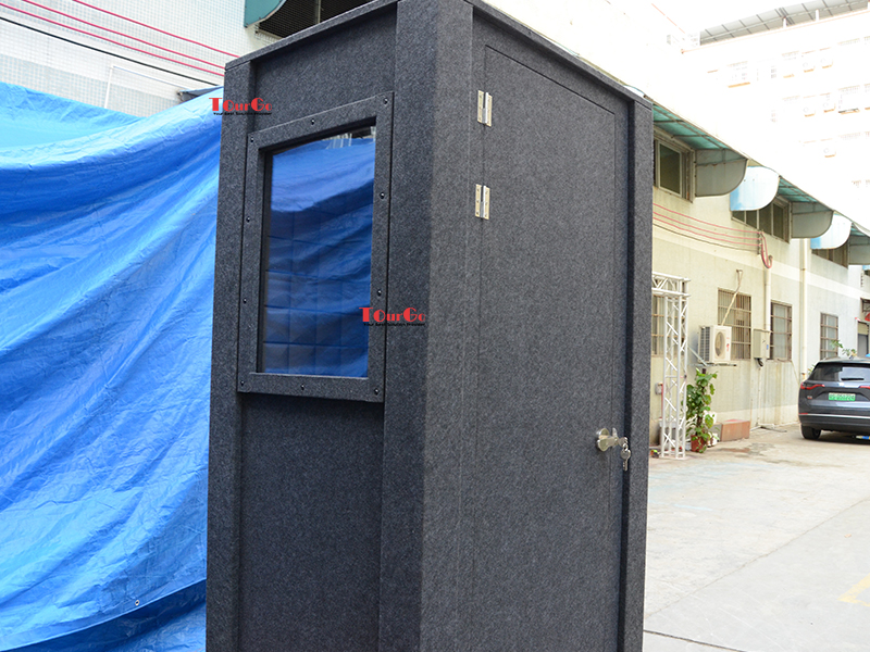 Portable Small Personal Phone Box Sound Isolation Podcast Booth