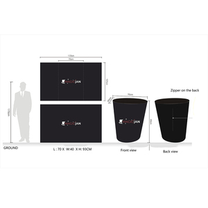 Nóng bán pop-up bảng hiệu suất bảng hiệu suất nhôm - Product Image 2