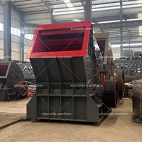 Concasseur à impact horizontal robuste pour pierre bleue, machine de concassage à impact pour feldspath, briseur à impact pour bauxite