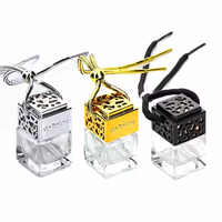10ml vide voiture suspendus bouteilles de parfum/porte-bouteille de parfum pour voiture bouteille de parfum voiture diffuseur évent Clip