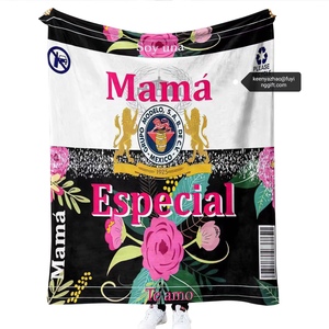 El más nuevo diseño personalizado Querida mamá manta mamá <span class=keywords><strong>chingona</strong></span> manta para regalo - Product Image 3