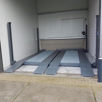 Certifié CE 4500-6000 kg Capacité Double Large 10000 Lbs 4 Post Parking Lift pour 4 Voitures