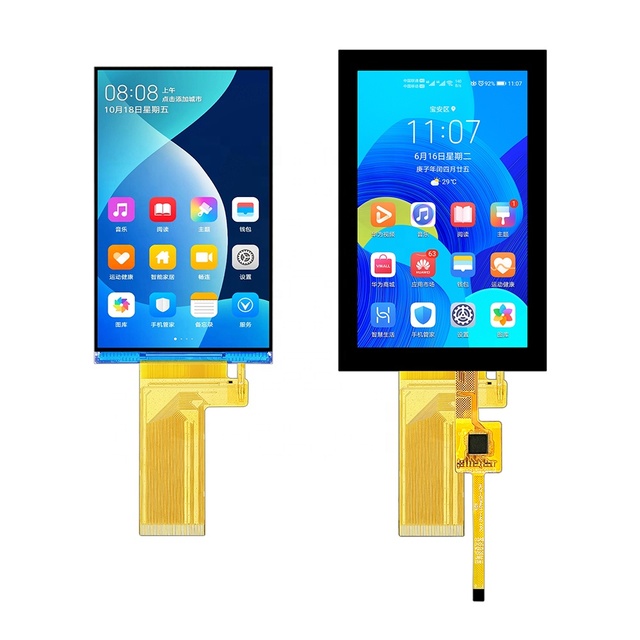 3.97 Inch IPS TFT LCD Vertical Rectangular Display Module 480x800 MIPI ST7701S CTP Capacitive Touch Panel Custom Screen
