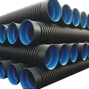 High Pressure Wear-Resistant Multi-Sized HDPE Solid Wall Hollow <strong>Pipe</strong> for <strong>Culvert</strong> Drainage Available - Product Image 3