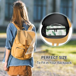 All-Over Print <b>Insulated</b> <b>Lunch</b> Bag, Compact Thermal Cooler Tote with Mesh Pocket, Lightweight Reusable <b>Lunch</b> <b>Box</b> Bag - Product Image 4