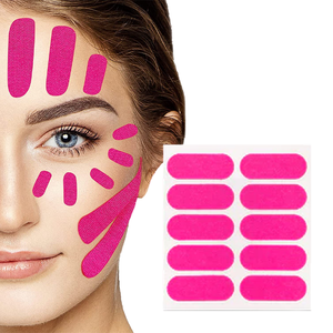 เทปยกกระชับใบหน้ารูปตัววีแผ่นแปะใบหน้าเพื่อกระชับหน้าผากและดวงตาฉลากส่วนตัว - Product Image 1