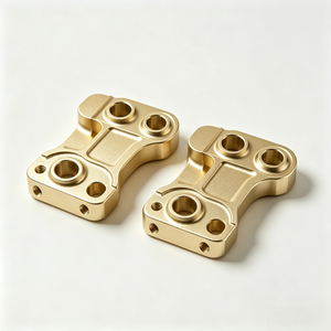 Soporte Metálico Mecanizado por CNC de 5 Ejes Personalizado y Conexiones de Fluidos de Latón/Acero Inoxidable, Piezas Mecanizadas OEM de Alta Precisión - Product Image 5