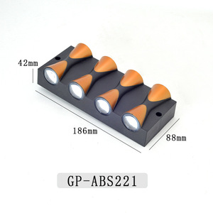 Lámpara de Pared Exterior Moderna Impermeable Ikawa Lighting con 8 LED, Montaje Superficial para Jardín y Patio - Product Image 4