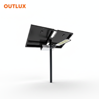 Farola Solar de Alta Calidad, Impermeable IP65, de Aluminio para Exteriores, 100W 150W 200W, Farola LED Solar