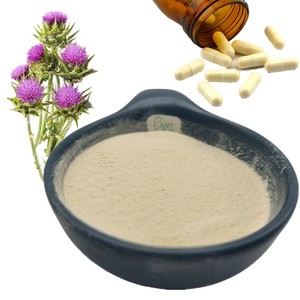 ミルクアザミエキス粉末80% シリマリン食品グレードシリマリン粉末80% 98% シリマリンシリビン含む1kg - Product Image 1