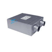 Double Sens 100CMH Ventilation Ventilateur De Conduit Rectangulaire