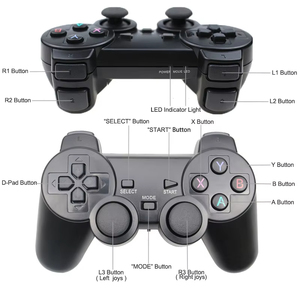 2 PCS USB 2.4G Wireless Dual Gamepad pour Android <span class=keywords><strong>PC</strong></span> TV <span class=keywords><strong>Double</strong></span> Controllers Gaming Manette Joypad Game <span class=keywords><strong>Controller</strong></span> for <span class=keywords><strong>PC</strong></span>