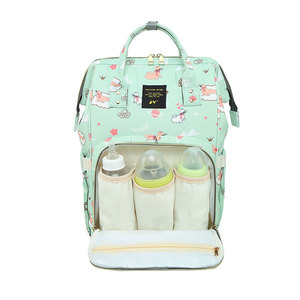 Large Waterproof <strong>Backpack</strong> Diaper Bag for Mommy and Baby Unique Print Pattern Travel <strong>Organiser</strong> Made of Polyester - Product Image 2