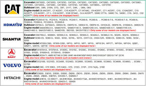 Двигатель в сборе для экскаватора-бульдозера, модели 3126, 3304, 3406, 3408, 3412, 3508, 3512, 3306, 3204, 3208, 3116, 3066 - Product Image 5