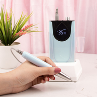 US Nail Supply : Offre exceptionnelle sur cette perceuse à ongles électrique portable sans fil rechargeable de bureau, 35000 tr/min, lime à ongles électrique