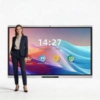 Tableau blanc interactif numérique Android EIBOARD 65 75 85 98 pouces 4K UHD avec écran tactile pour la salle de classe, fabrication OEM