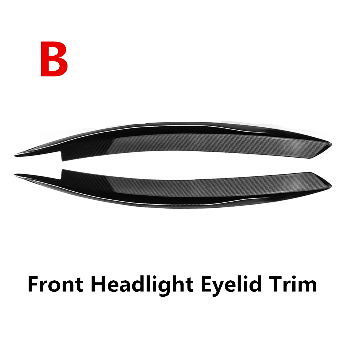B Frente con apariencia de carbono