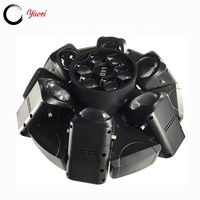 Projecteur de scène LED 6x30W Beam Plus 6x10W Bee Eye à tête mobile hexagonale rotative infinie pour DJ, discothèque, studio et événements