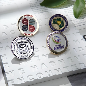 Spilla da Bavero Personalizzata LGC con Logo, Distintivo di Riconoscimento "Volontario 5 Anni" per Eventi Benefici e Organizzazioni per Animali - Product Image 1