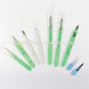 Bisturí quirúrgico estéril desechable con mango de plástico, cuchilla de precisión para uso médico y de laboratorio - Product Image 4