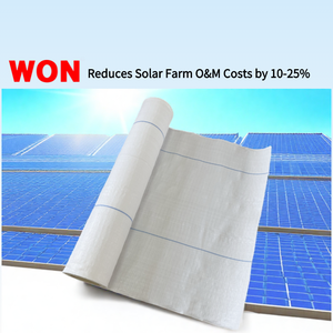 WON Feuille réfléchissante pour panneau solaire <span class=keywords><strong>photovoltaïque</strong></span> <span class=keywords><strong>Membrane</strong></span> réfléchissante pour Pv Géomembrane réfléchissante blanche - Product Image 6