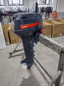 Moteur de bateau de pêche compact à deux temps de 11,2 kW avec réservoir de carburant intégré de 24 L, directement de l'usine - Product Image 4
