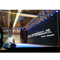 Écran LED Géant Dynamique Suspendu pour Mur, Panneau LED HD pour Location Intérieure/Extérieure, Écran LED Étanche