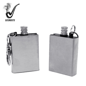 <span class=keywords><strong>Briquet</strong></span> à huile personnalisé avec logo, outil de survie portable, kit de <span class=keywords><strong>briquet</strong></span> au kérosène, allumettes en métal pour la randonnée et le camping en plein air - Product Image 1