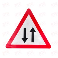Feuille réfléchissante de qualité technique Traffic Street Men Work Sign Triangle Warning Sign